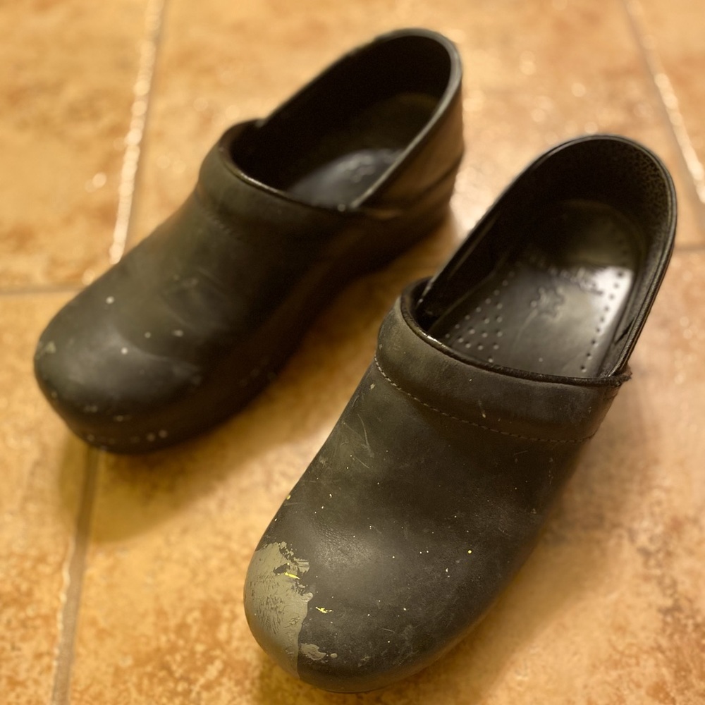 3/$10 Blue Dansko Clog Size 39